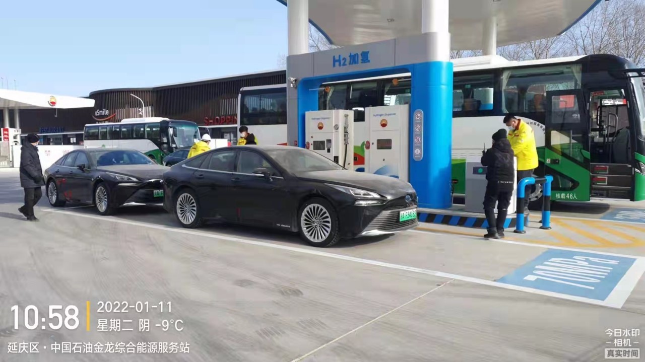 PDC hydrogen compressor for refueling fuel-cell vehicles