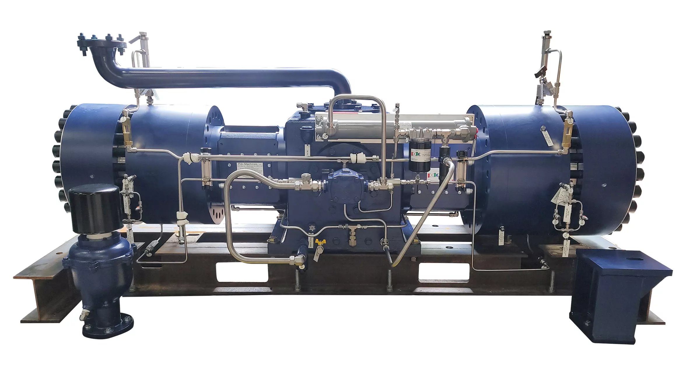 PDC diaphragm type hydrogen compressor