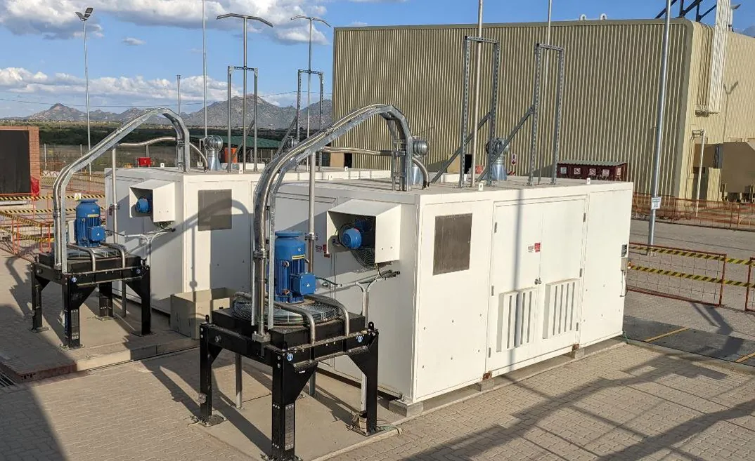 PDC compressor installed at Mogalakwena, South Africa