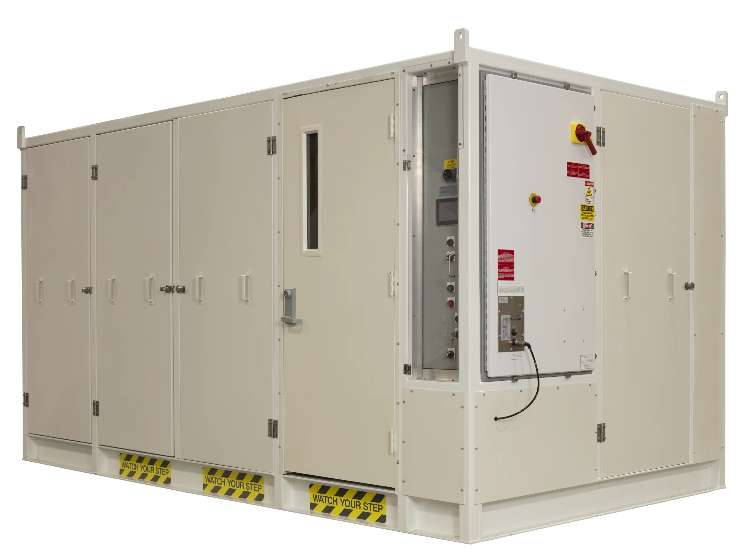 Containerized hydrogen boil-off gas compression solution
